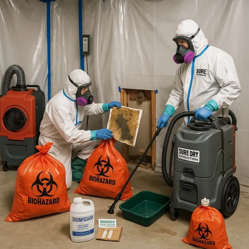 Contaminated Water Handling Protocols process in Girard, IL