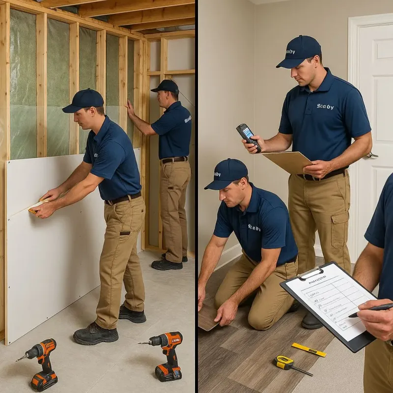 Repairs and Reconstruction process in Girard, IL